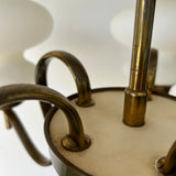 Angelo Lelii Arredoluce 5-Arm Chandelier 1950s