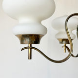 Angelo Lelii Arredoluce 5-Arm Chandelier 1950s