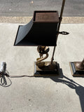 Vintage Pair Chapman Swan Lamps