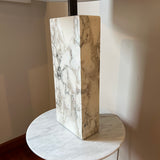Large Scale Rectangular Marble Table Lamp