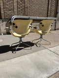 George Nelson & Assoc. MAA Swaged Leg Chairs, a pair