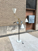 Italian Three Arm Floor Lamp