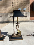 Vintage Pair Chapman Swan Lamps