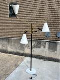 Italian Three Arm Floor Lamp