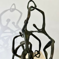 John Rhoden “Harlem Globetrotters” Bronze Sculpture