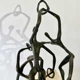 John Rhoden “Harlem Globetrotters” Bronze Sculpture