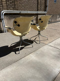 George Nelson & Assoc. MAA Swaged Leg Chairs, a pair