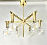 Arredoluce Six-Arm Chandelier