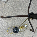 Pair of Decorator “Twig” Floor Lamps in Bronze