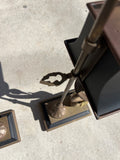 Vintage Pair Chapman Swan Lamps