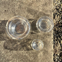 Charles Pfister Glass Bowl Collection, Set of Three