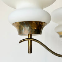 Angelo Lelii Arredoluce 5-Arm Chandelier 1950s
