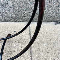 Midcentury Steel Ring Firewood Holder