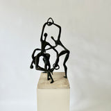 John Rhoden “Harlem Globetrotters” Bronze Sculpture