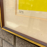 Luis Feito Screenprint