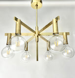 Arredoluce Six-Arm Chandelier