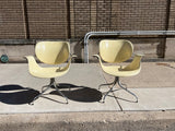 George Nelson & Assoc. MAA Swaged Leg Chairs, a pair