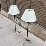 Pair of Decorator “Twig” Floor Lamps in Bronze