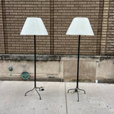 Pair of Decorator “Twig” Floor Lamps in Bronze