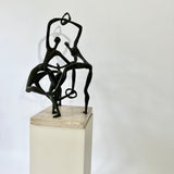 John Rhoden “Harlem Globetrotters” Bronze Sculpture