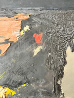 Albino Lucatello “Delta at Night” oil on canvas 1958