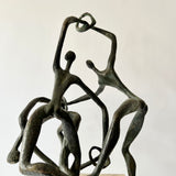 John Rhoden “Harlem Globetrotters” Bronze Sculpture