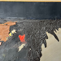 Albino Lucatello “Delta at Night” oil on canvas 1958