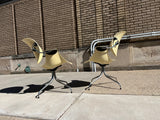 George Nelson & Assoc. MAA Swaged Leg Chairs, a pair
