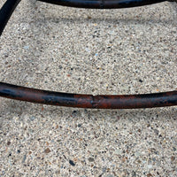 Midcentury Steel Ring Firewood Holder