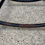 Midcentury Steel Ring Firewood Holder