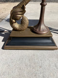 Vintage Pair Chapman Swan Lamps