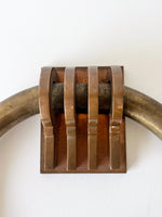Vintage Bronze Door Knock