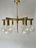 Arredoluce Six-Arm Chandelier