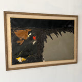 Albino Lucatello “Delta at Night” oil on canvas 1958