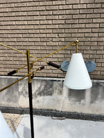 Italian Three Arm Floor Lamp
