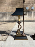 Vintage Pair Chapman Swan Lamps