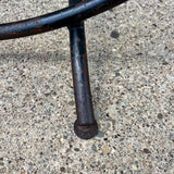 Midcentury Steel Ring Firewood Holder