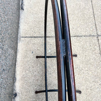 Midcentury Steel Ring Firewood Holder