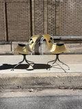 George Nelson & Assoc. MAA Swaged Leg Chairs, a pair
