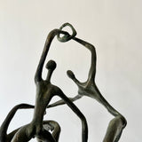 John Rhoden “Harlem Globetrotters” Bronze Sculpture