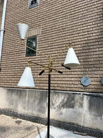 Italian Three Arm Floor Lamp