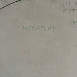 Irene Pasinski “Interplay” Oil on board 1955