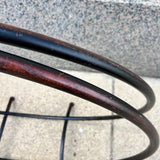 Midcentury Steel Ring Firewood Holder