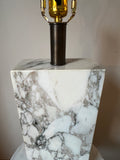 Large Scale Rectangular Marble Table Lamp