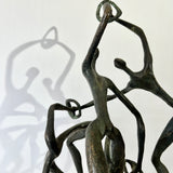 John Rhoden “Harlem Globetrotters” Bronze Sculpture