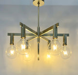 Arredoluce Six-Arm Chandelier