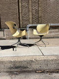 George Nelson & Assoc. MAA Swaged Leg Chairs, a pair