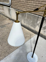 Italian Three Arm Floor Lamp