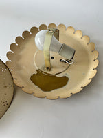 Brass Wall Light, Manner of Tynell