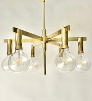 Arredoluce Six-Arm Chandelier